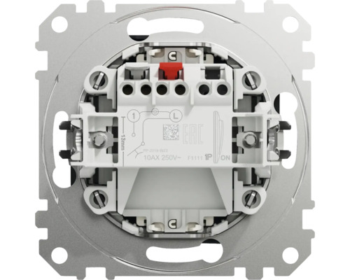 Partea din spate a unui întrerupător de lumină pentru montare pe perete