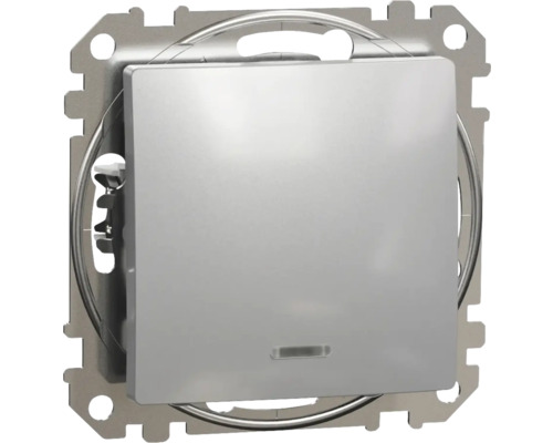 Întrerupător de lumină cu ramă metalică