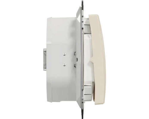 Vedere laterală a unui ventilator pentru montare pe perete