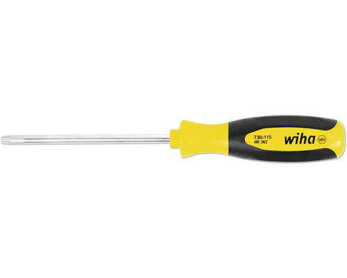 Șurubelniță torx T30 Wiha 115 mm, crom-vanadiu Șurubelniță torx T30 Wiha 115 mm, crom-vanadiu