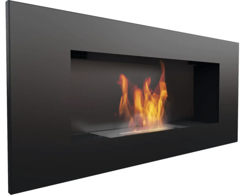 Șemineu de perete cu flăcări