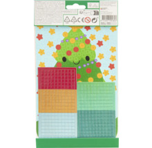 Set de mozaic cu fundal de Crăciun