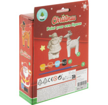 Set de pictură de Crăciun cu figurine de pictat