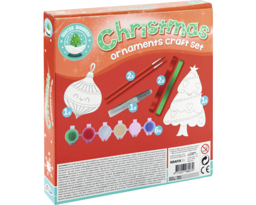 Set de artizanat pentru ornamente de Crăciun