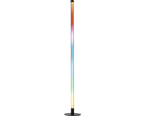 Lampadar cu LED integrat Nedis SmartLife 10W, lumină RGBIC, conexiune WiFi Lampă de podea cu schimbare de culoare
