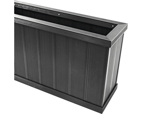 Jardinieră dreptunghiulară din plastic