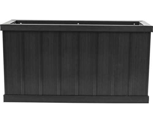 Jardinieră din plastic cu design canelat pentru exterior