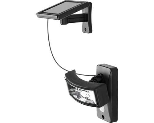 Lumină solară cu senzor de mișcare pentru montare pe perete