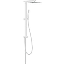 Sistem de duș cu comutator AVITAL Savena, duș fix 30x30 cm, pară duș 1 funcție, crom-thumb-2
