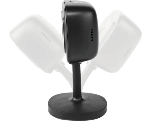 Cameră de supraveghere pivotantă pe suport