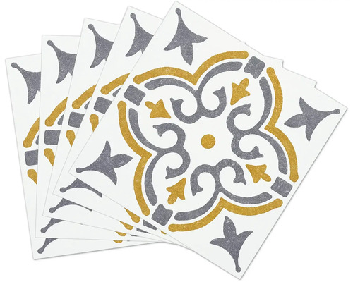 Mai multe plăci decorative cu design modelat