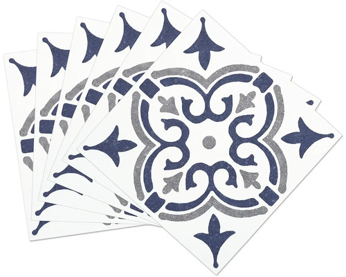 Mai multe plăci decorative cu model ornamental