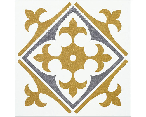 Placă decorativă cu model floral