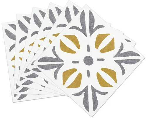 Mai multe plăci cu model geometric