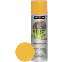 Vopsea spray pentru marcaj rutier Maston Linemark Traffic galben 500 ml-thumb-0