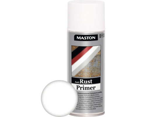 Grund spray anti-rugină Maston alb 400 ml