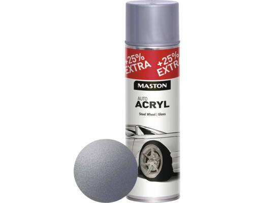Vopsea spray AutoACRYL Maston argintiu 500 ml