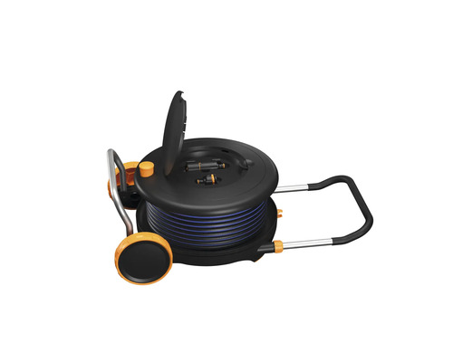 Cărucior pentru furtun de grădină cu tambur pentru irigații în grădină