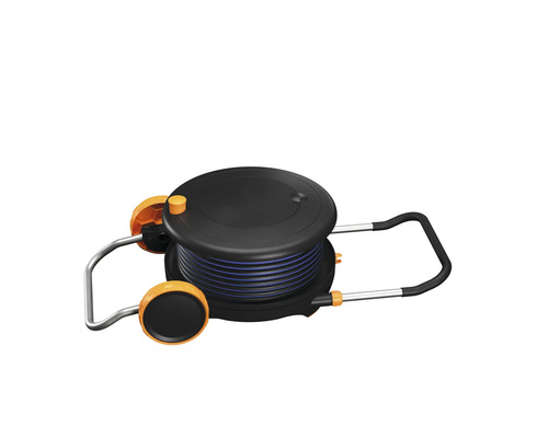 Tambur cu roți pentru furtun și furtun de grădină