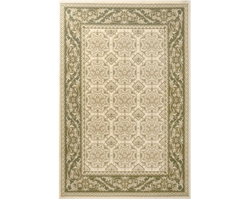 Covor clasic Atlas 470-1-41363 bej/verde oliv 60x110 cm