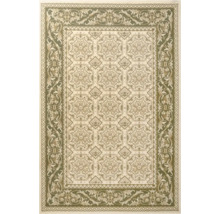 Covor cu model floral și bordură