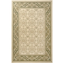 Covor cu model floral și bordură