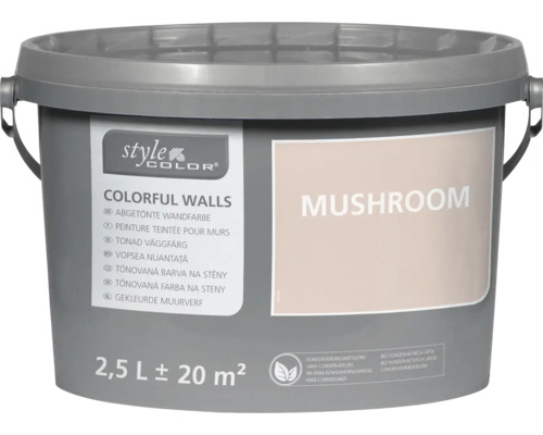 Vopsea nuanțată pentru perete și tavan StyleColor mushroom 2,5 l