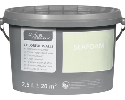 Vopsea nuanțată pentru perete și tavan StyleColor seafoam 2,5 l