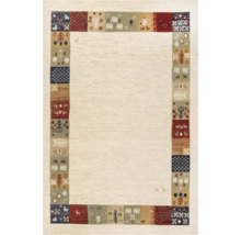 Covor cu bordură cu motive geometrice și animale