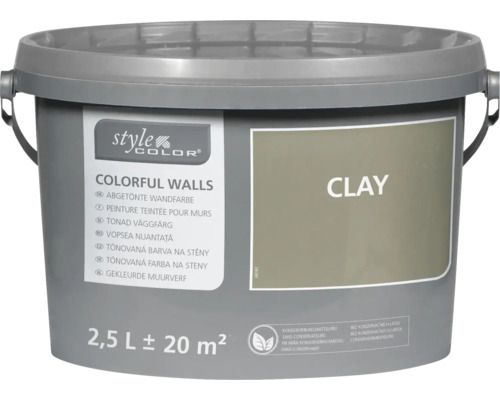 Vopsea nuanțată pentru perete și tavan StyleColor clay 2,5 l