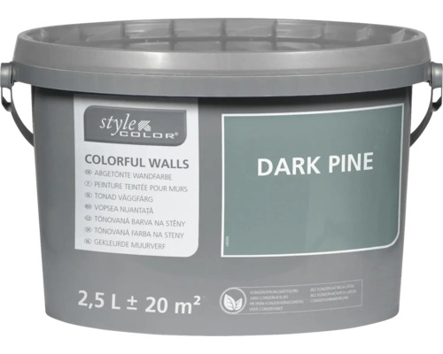 Vopsea nuanțată pentru perete și tavan StyleColor dark pine 2,5 l