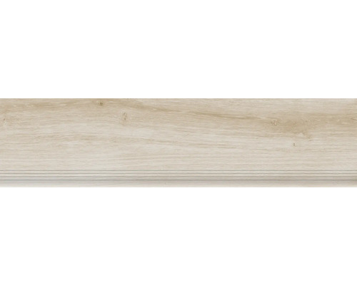 Treaptă gresie rectificată MIRAVA OSLO beech 29,8x120 cm Placă decorativă din lemn pentru interior