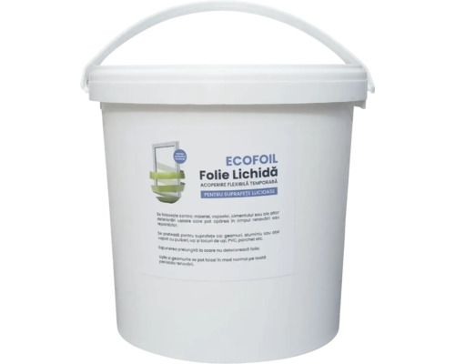 Găleată cu folie lichidă pentru suprafețe lucioase