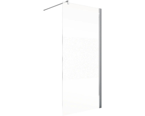 Duș Walk In Schulte Alexa Style 2.0, 100x190 cm, sticlă decor Terrazzo, profil cromat Duș Walk In Schulte Alexa Style 2.0, 100x190 cm, sticlă decor Terrazzo, profil cromat
