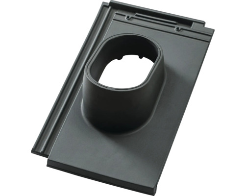 Țiglă de acoperiș cu trecere pentru conductă