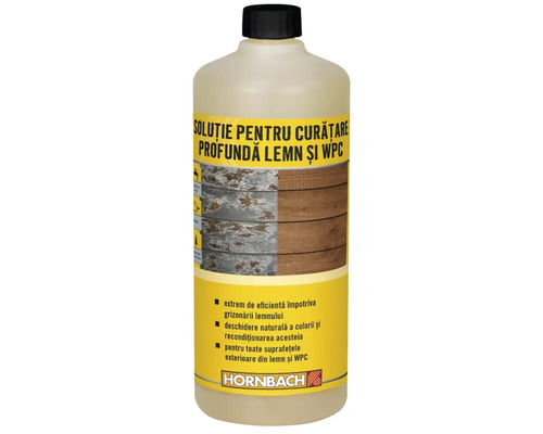 Soluție curățare profundă pentru lemn și WPC Hornbach 1 l Soluție curățare profundă pentru lemn și WPC Hornbach 1 l
