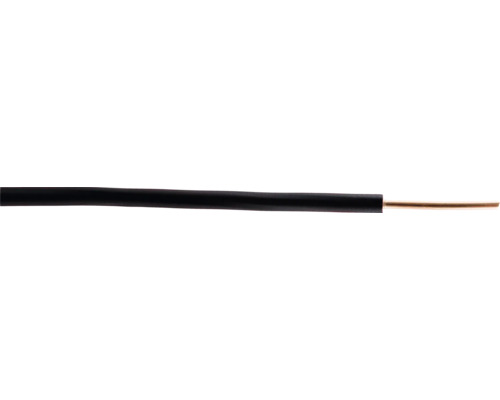 Conductor FY (H07V-U) 1,5mm² negru, inel 10m