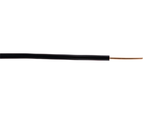Conductor FY (H07V-U) 1,5mm² negru, inel 10m Furtun flexibil pentru diverse aplicații