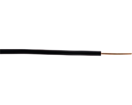 Conductor FY (H07V-U) 1,5mm² negru, inel 25m