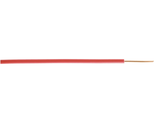 Conductor FY (H07V-U) 2,5mm² roșu, inel 10m