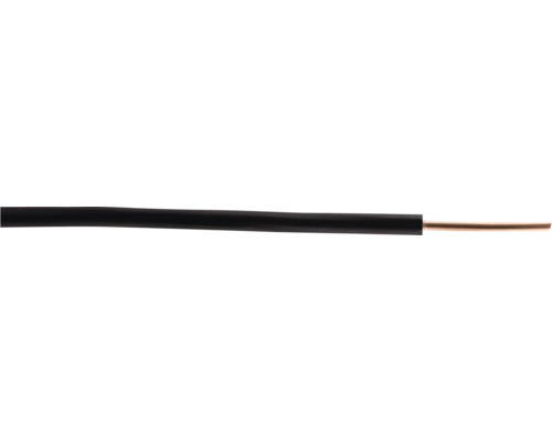 Conductor FY (H07V-U) 2,5mm² negru, inel 10m