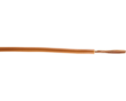 Conductor MYF (H07V-K) 1,5mm² maro, inel 10m Frânghie de cânepă