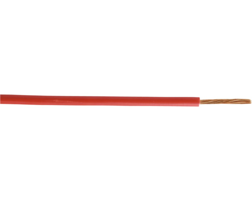 Conductor MYF (H07V-K) 2,5mm² roșu, inel 10m