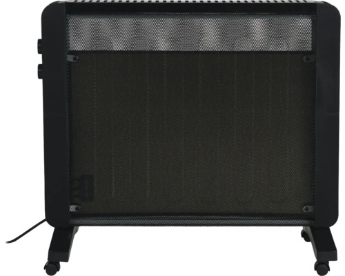 Radiator cu ulei negru cu roți