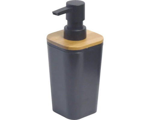 Dozator de săpun cu capac de bambus