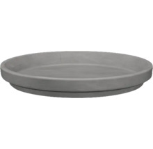 Suport gri din plastic pentru ghiveci