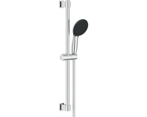 Set duș Grohe Quickfix Vitalio Start 110 II, pară duș 2 funcții, bară perete 60 cm, furtun duș 175 cm, crom