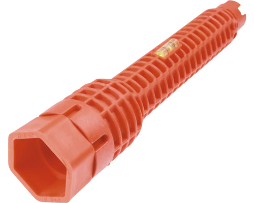 Instrument de montaj supapă din plastic cu nivelă cu bulă