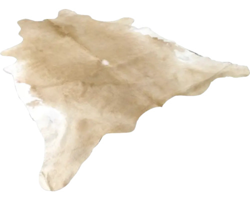 Piele de vacă bej 210x190 cm Covor din piele de vacă în formă naturală
