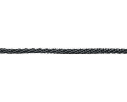 Cordelină polipropilenă Mamutec Ø6mm x 70m negru
